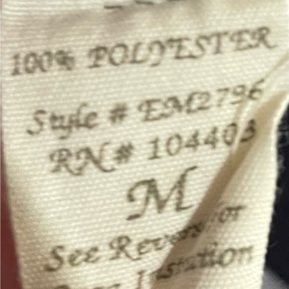 Womens Navy Blue EM Blouse Size M - Picture 5 of 5